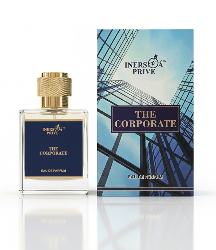 Inersia Prive The Corporate Perfume luxury men fragrance bottle premium office scent long lasting formal perfume for men corporate executive eau de parfum India